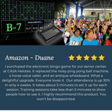 Innovatronix Bingo v2 Flashboard Wireless Controller (Now with Wi-Fi) - US version 75 Balls - Use for Games with 1 Year Warranty | TV NOT Included