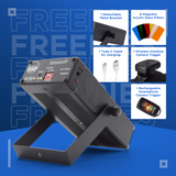 NEW!! CPFlash II 550W Off-Camera LED Smartphone Flash for iOS and Android | External Flash for Mobile Photography | With 8 Video Light Effects | Photo and Video Lighting