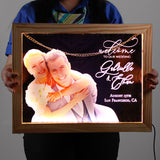 Personalized/Customized Acrylic Glass LED Signage - FREE EDIT & LAYOUT - Full Color UV & Laser-etched Printing -Free Shipping