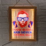 Personalized/Customized Acrylic Glass LED Signage - FREE EDIT & LAYOUT - Full Color UV & Laser-etched Printing -Free Shipping