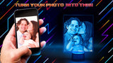 Personalized Acrylic Glass LED Photo Table Night Lamp - FREE EDIT & LAYOUT - Free Shipping