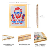 Personalized/Customized Acrylic Glass LED Signage - FREE EDIT & LAYOUT - Full Color UV & Laser-etched Printing -Free Shipping