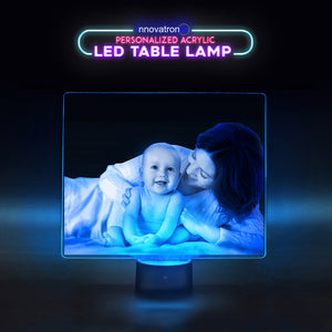 Stunning Personalized Acrylic LED Table Night Lamp !