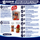 ANGHANG 1Kg Powder - Carolina Reaper Pepper Powder 1 Kilogram / 35.27 oz | World's Hottest Pepper -  Available in AMAZON