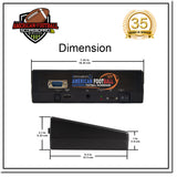 Innovatronix American Football Wireless Scoreboard Controller with 10 Meters / 32.8 Feet, 1 Meter / 3.28 Feet HDMI Cable and Typ-C Power Supply - with 1 Year Warranty | TV NOT Included