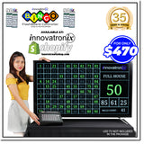 Innovatronix 90 Balls - UK version - Bingo Flashboard Controller - with 8 Meters / 26 Feet HDMI Cable and DC 5V Power Supply - Use for Games with 1 Year Warranty | TV NOT Included