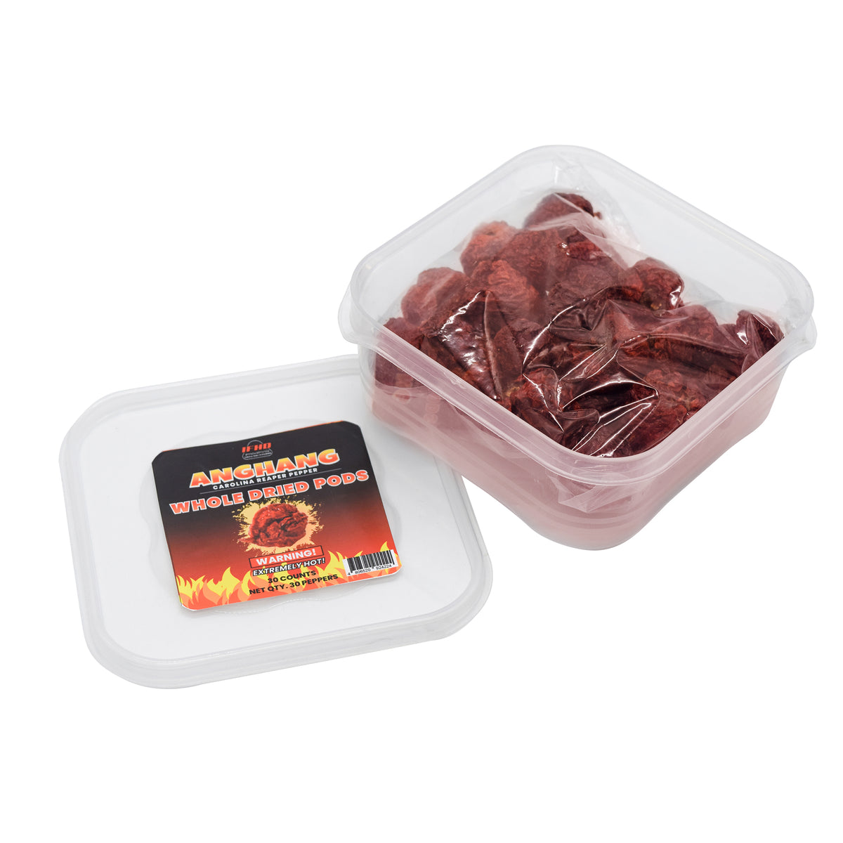 BUY IN AMAZON: Innovatronix ANGHANG 30 pieces Carolina Reaper Pepper Whole Dried Pods (100% Pure) - 30 COUNTS per pack | World's Hottest Pepper