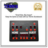 Innovatronix Tennis Scoreboard V2 Wireless Connection - Controller with 10 Meters / 32.8 Feet, 1 Meter / 3.28 Feet HDMI Cable and Type-C Power Supply - with 1 Year Warranty | TV NOT Included