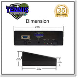 Innovatronix Tennis Scoreboard V2 Wireless Connection - Controller with 10 Meters / 32.8 Feet, 1 Meter / 3.28 Feet HDMI Cable and Type-C Power Supply - with 1 Year Warranty | TV NOT Included