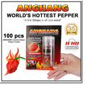 Innovatronix 100% Pure Carolina Reaper Pepper Powder (0.53 oz / 15 grams each) | World's Hottest Pepper | Box of 20 or Box of 100