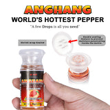 AVAILABLE IN AMAZON ONLY: Innovatronix ANGHANG Carolina Reaper Pepper Powder (100% Pure) - 2 BOTTLES OF (0.53 oz / 15 grams each) | World's Hottest Pepper