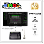 Innovatronix Bingo v2 Flashboard Wireless Controller (Now with Wi-Fi) - US version 75 Balls - Use for Games with 1 Year Warranty | TV NOT Included
