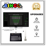 Innovatronix Bingo v2 Flashboard Wireless Controller (Now with Wi-Fi) - US version 75 Balls - Use for Games with 1 Year Warranty | TV NOT Included