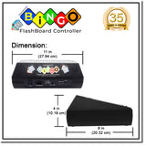 Innovatronix Bingo Flashboard Controller - US version 75 Balls - with 8 Meters/26.25 Feet and 1 Meter/3.28 Feet HDMI Cable and 220ACV Power Cord - Use for Games with 1 Year Warranty | TV NOT Included