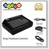 Innovatronix Bingo Flashboard Controller - US version 75 Balls - with 8 Meters / 26 Feet HDMI Cable and DC 5V Power Supply - Use for Games with 1 Year Warranty | TV NOT Included