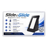 AVAILABLE ON AMAZON ONLY ! | INNOVATRONIX Slide & Glide Magnetic Coin Tester for Silver, Gold & Copper Coins | Magnetic Slide Silver Tester Copper Tester Using Eddy Current to Test Coins & Bullion with Free DemonitizedCoin
