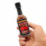 Innovatronix 100 Bottles of ANGHANG Carolina Reaper Pepper SPICY / SUPER SPICY Hot Sauce (105 ml / 3.55 fl.oz) - World's Hottest Pepper | Box of 100