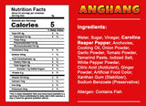 Innovatronix ANGHANG Carolina Reaper Pepper SPICY Hot Sauce (105 ml / 3.55 fl.oz) - World's Hottest Pepper | Box of 100