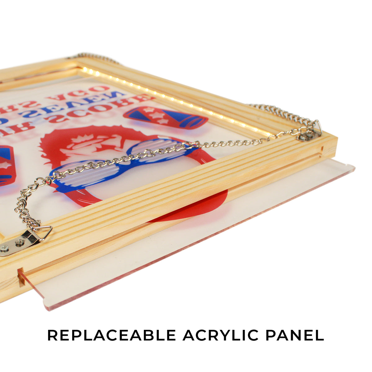 Personalized/Customized Acrylic Glass LED Signage - FREE EDIT & LAYOUT - Full Color UV & Laser-etched Printing -Free Shipping