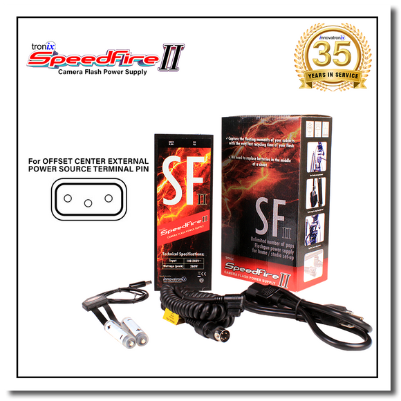 Tronix SpeedFire II - External Power Supply for NIKON Speedlites, Equivalent Speedlites from Godox and Yongnuo - SHIPPING FEE OF $19.95